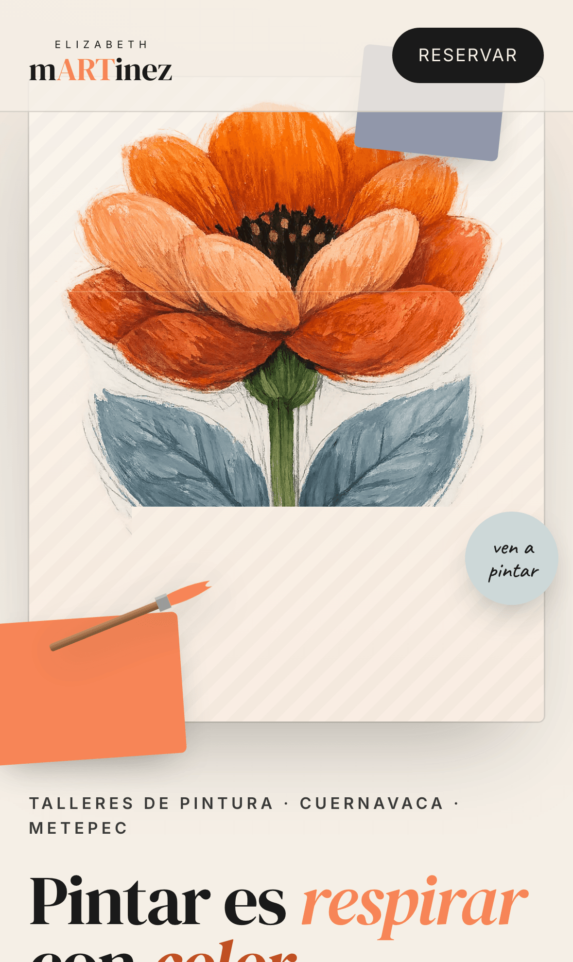 Sitio web de e.marts · talleres de pintura en gouache y eventos privados de Elizabeth Martínez en Cuernavaca, Metepec y Ciudad de México.
